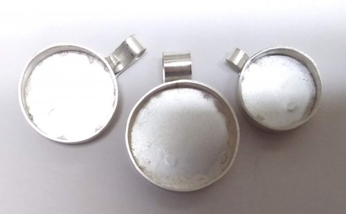 Judy Larson's Treasure Bezel Cups - , Metalwork, Butane Torch, Soldering, Solder, treasure bezel cups